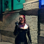 Smoking in the dark 