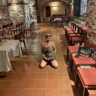 Ein ruhiger Moment in Demut 