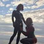 Latex am Strand